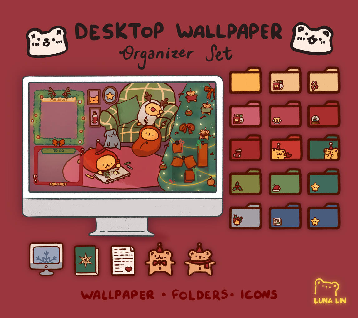 Desktop Wallpaper and Icons